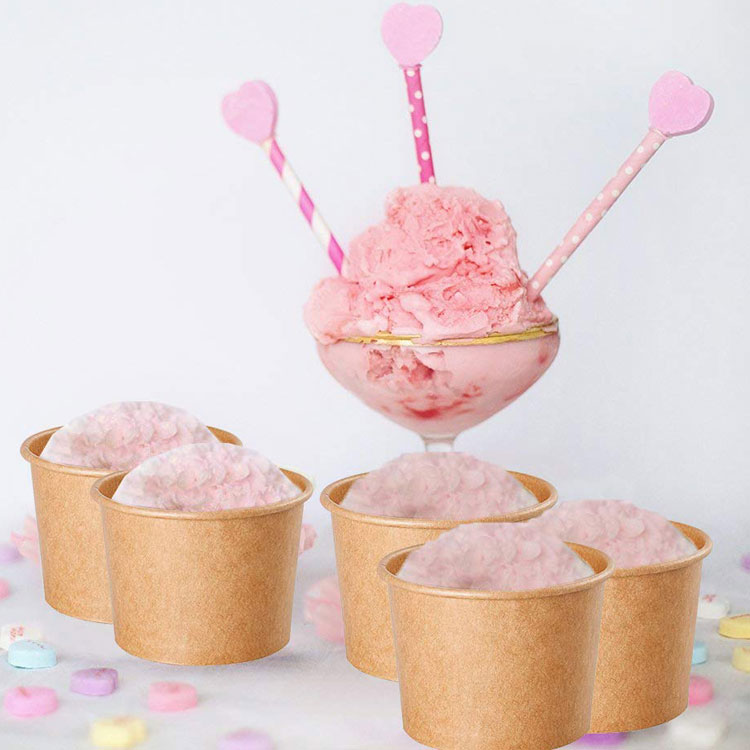 Kikombe cha ice cream kinachoweza kutolewa