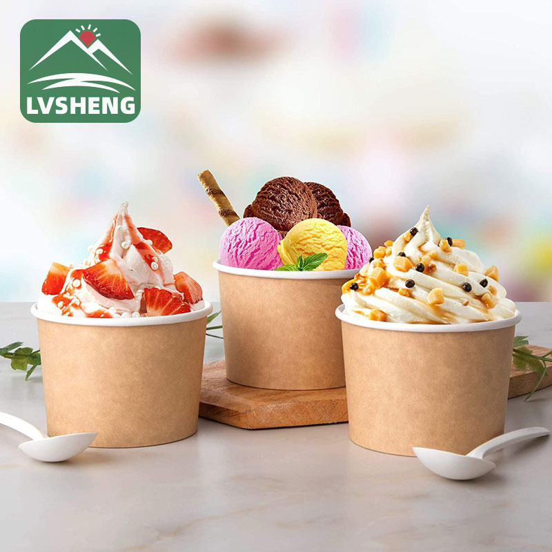 Karatasi ya Ice Cream Bowl